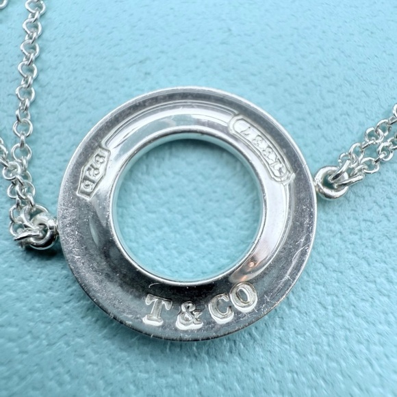 Tiffany & Co. 1837 Circle Station Bracelet Sterling Silver 6.5” – Authenticated - Picture 2 of 9